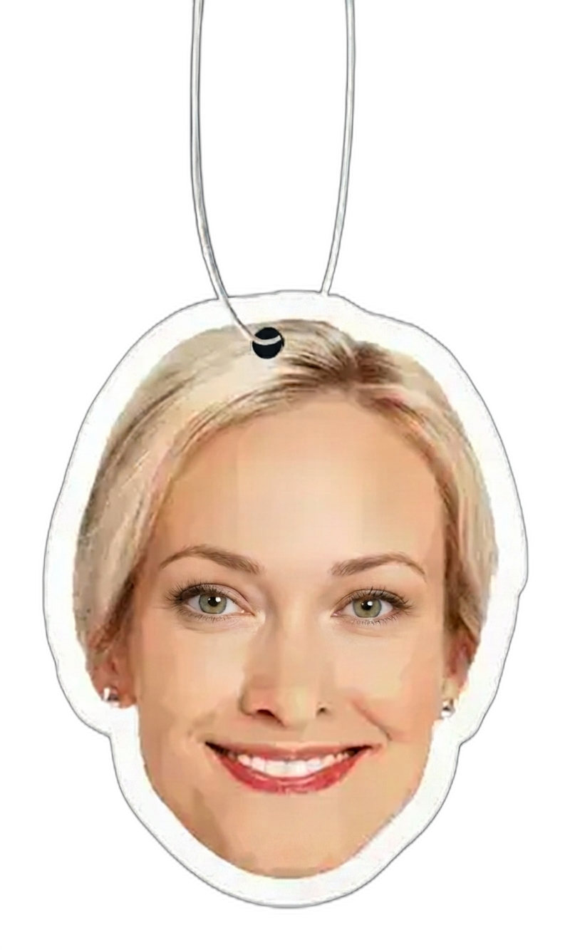 A face you miss — custom air freshener